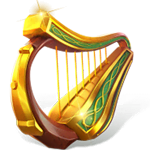 สัญลักษณ์พิเศษ harp